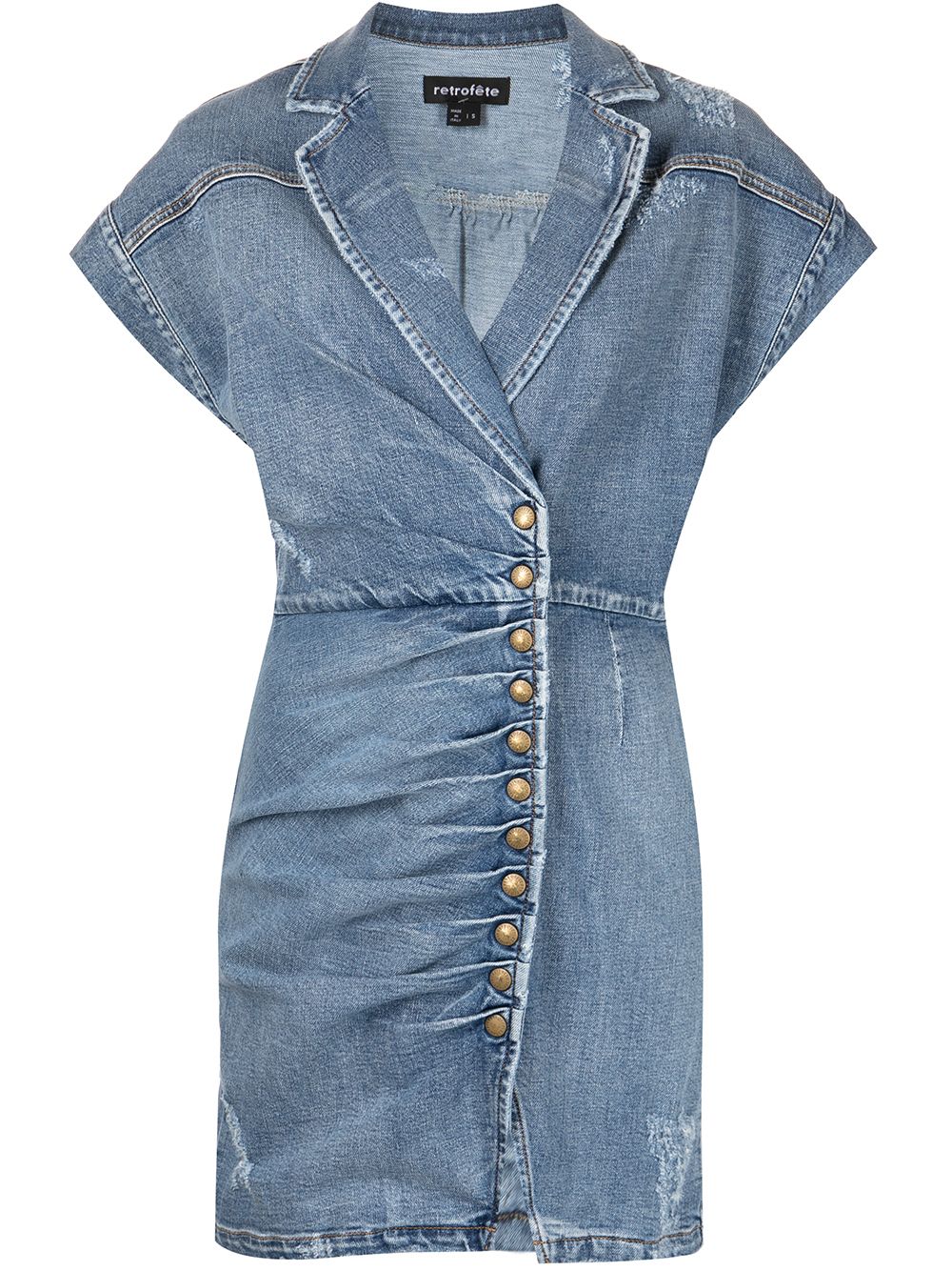 фото Retrofete gia denim mini dress