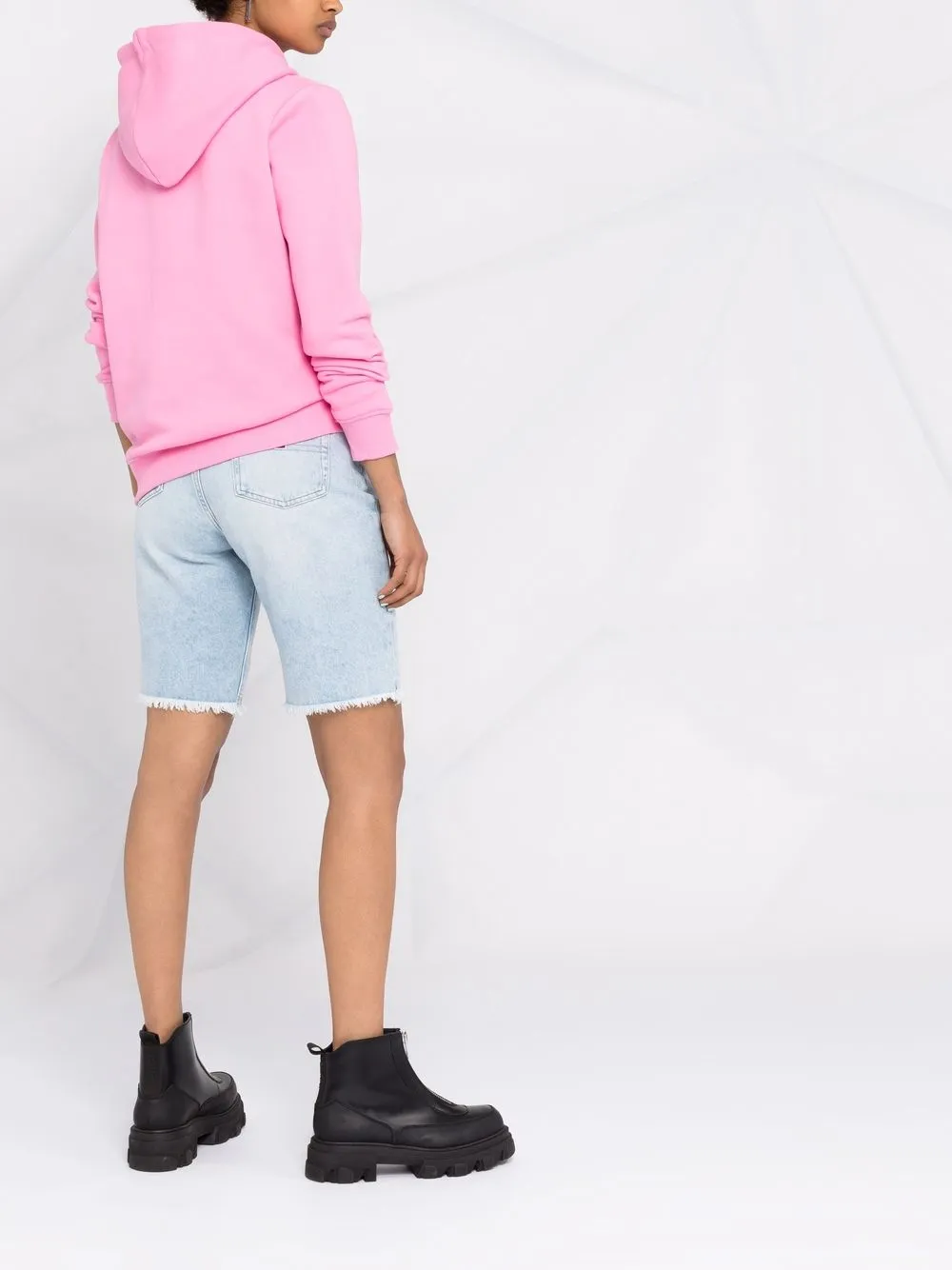 фото Tommy hilfiger худи linear с вышитым логотипом