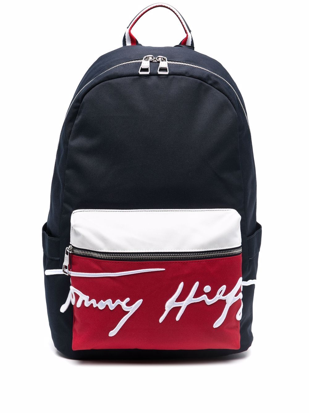 фото Tommy hilfiger рюкзак в стиле колор-блок с вышитым логотипом