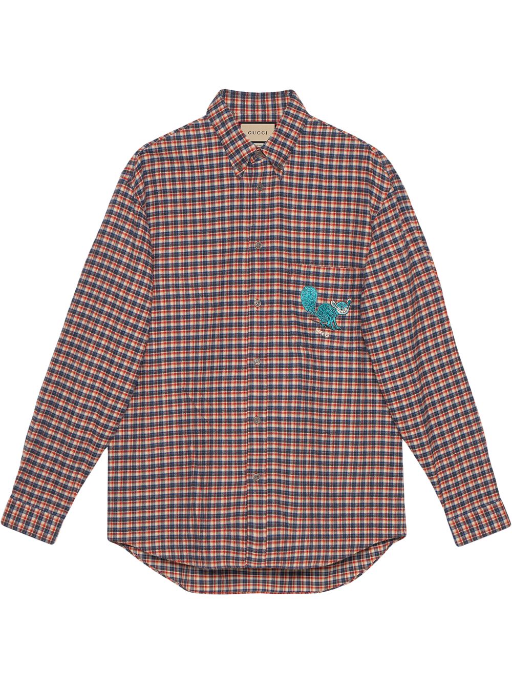 Gucci x Freya Hartas Checked Shirt - Farfetch