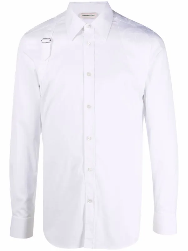 alexander mcqueen harness shirt