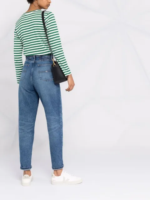 tommy hilfiger high rise tapered