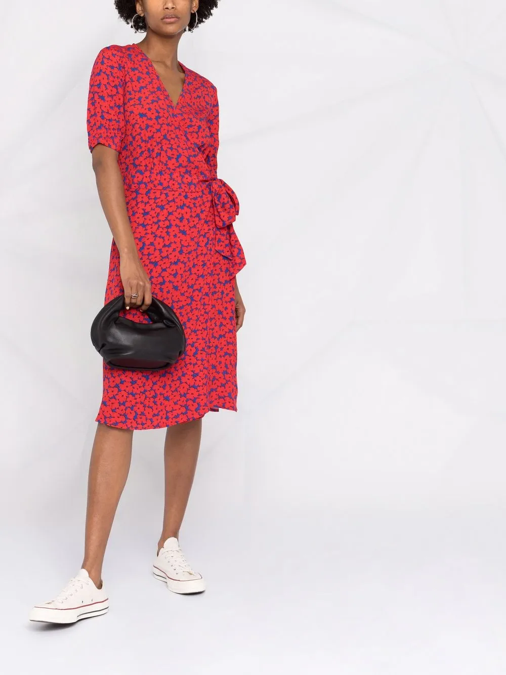 фото Tommy hilfiger платье с запахом и цветочным принтом