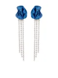 Sterling King Georgia crystal-embellished drop earrings - Silver