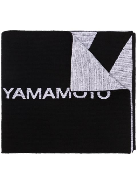 Y-3 Classic logo针织围巾