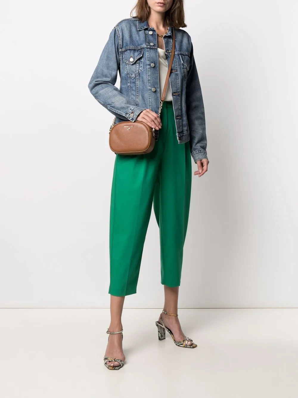 фото Michael michael kors сумка через плечо jet set