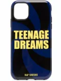 Raf Simons Teenage Dreams iPhone 11 case - Black