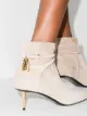 TOM FORD Padlock 55mm suede ankle boots
