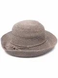 Helen Kaminski Provence raffia sun hat - Grey