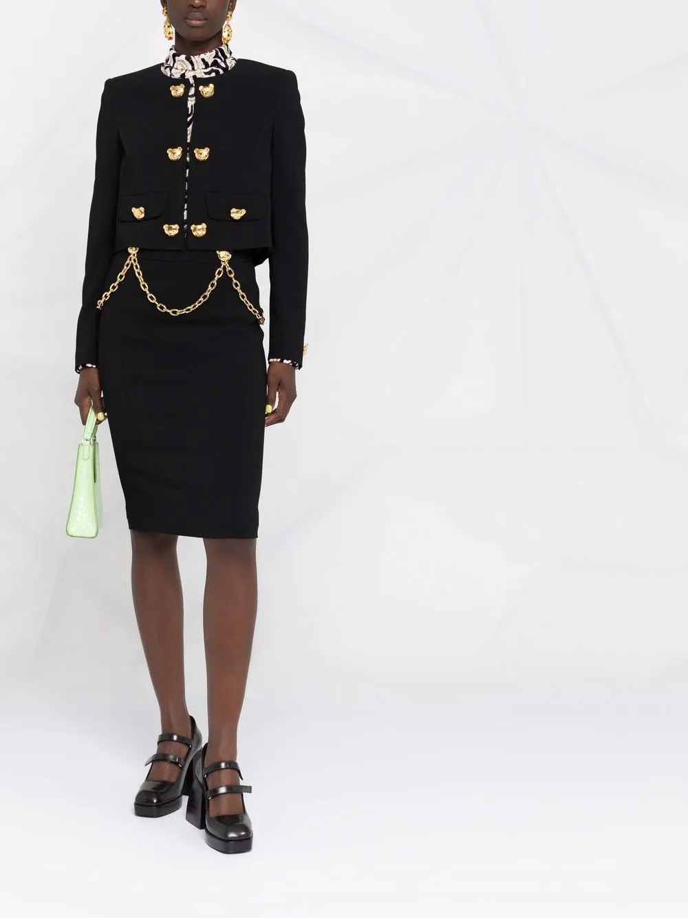 Image 2 of Moschino Teddy Bear buttons jacket