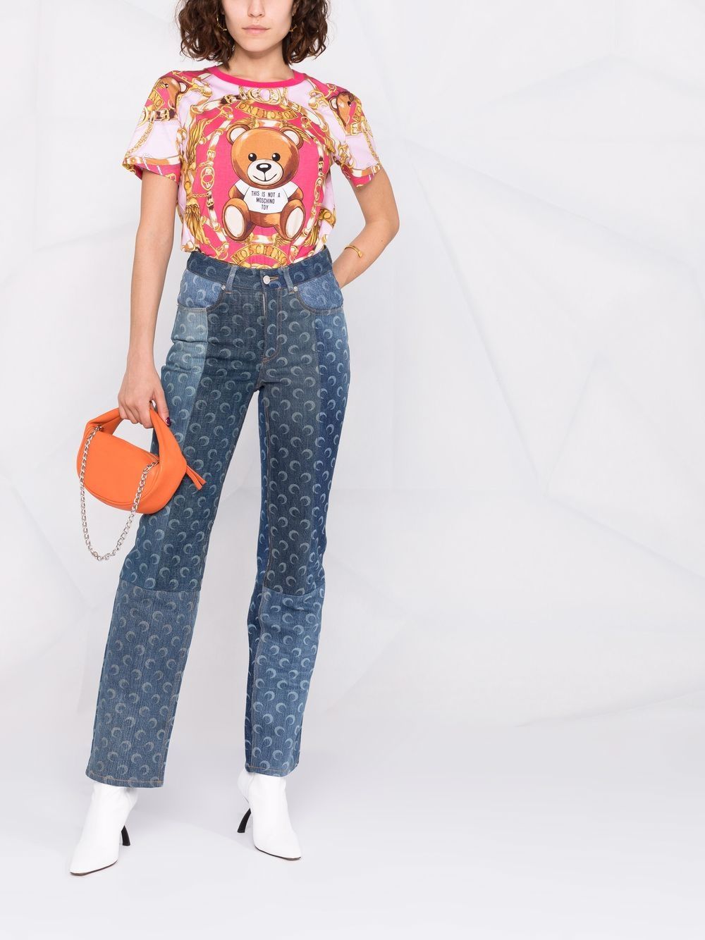 фото Moschino футболка teddy bear