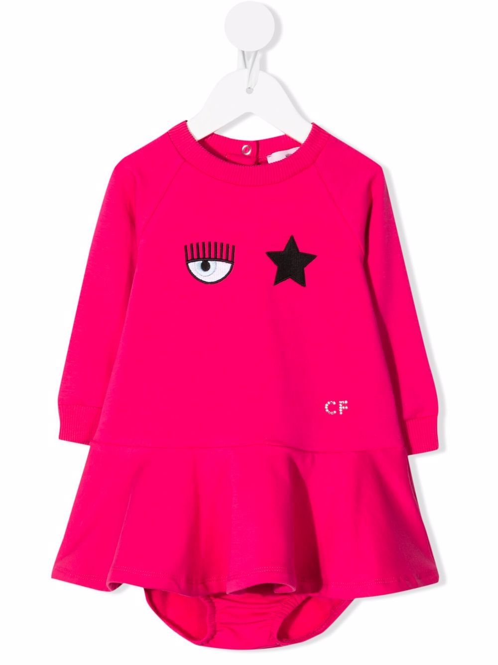 фото Chiara ferragni kids платье eyestar culotte