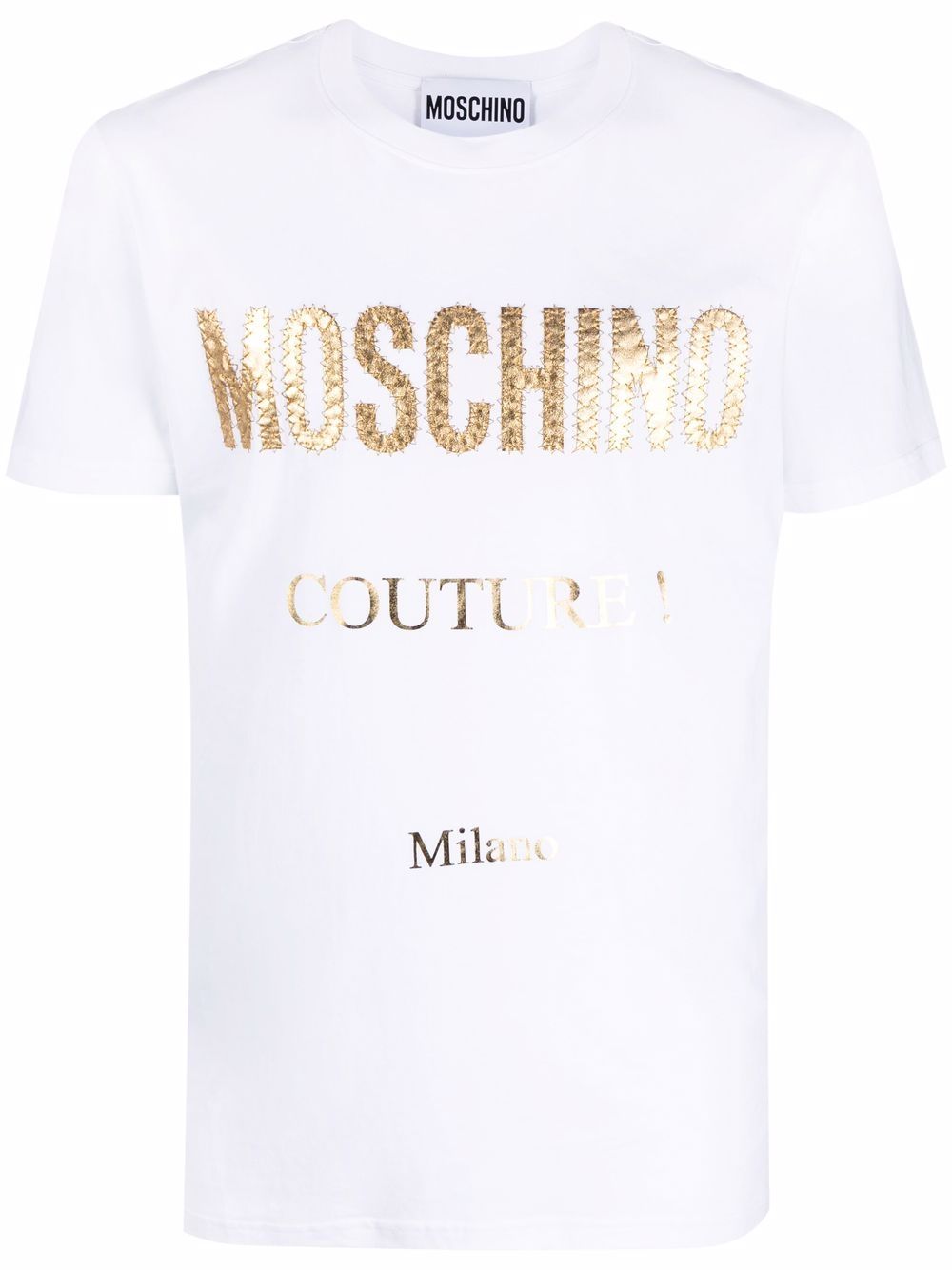 фото Moschino футболка с логотипом