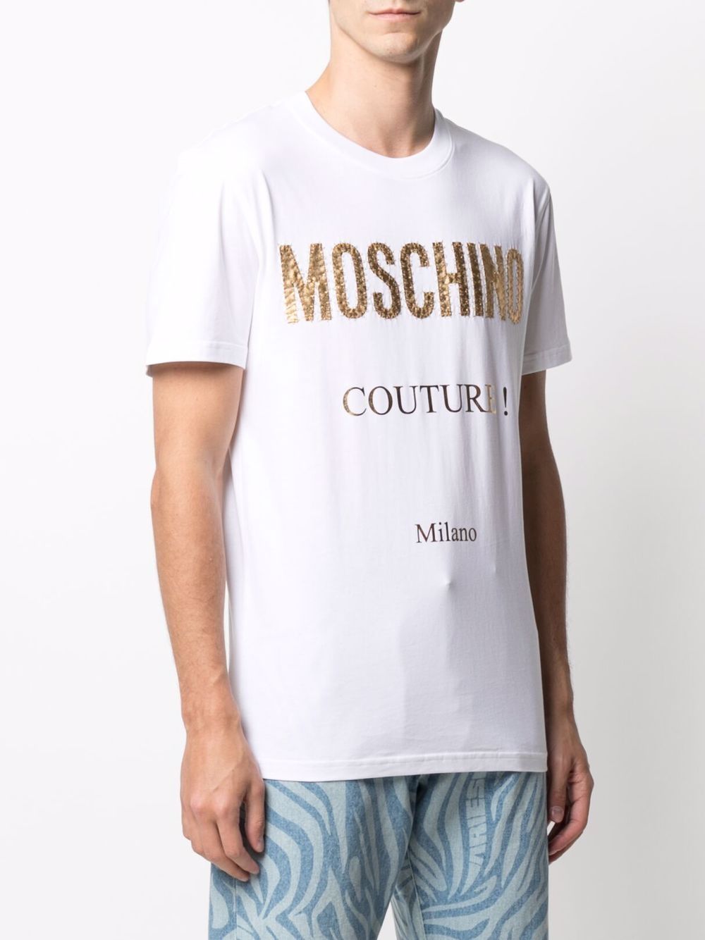 фото Moschino футболка с логотипом