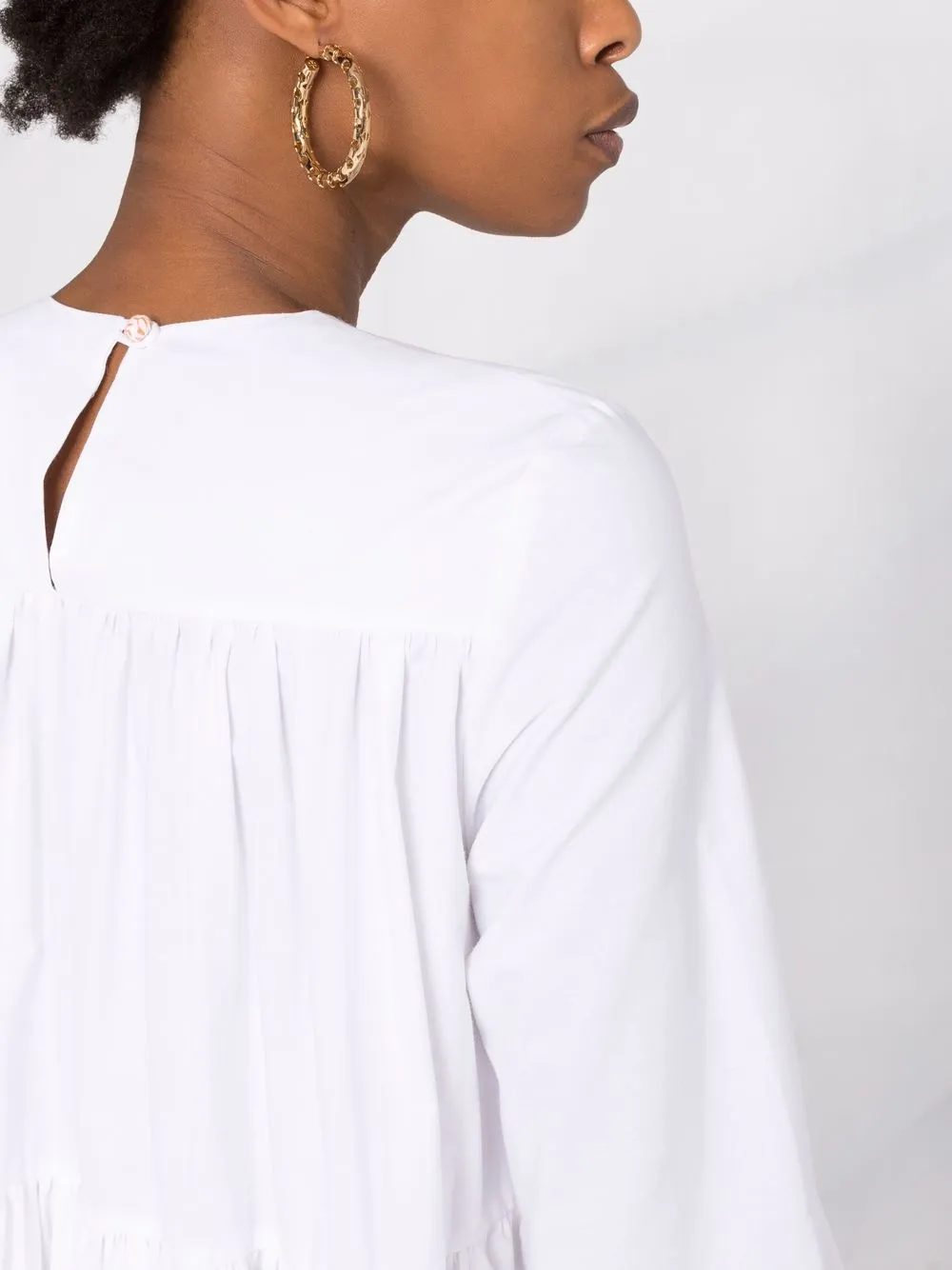 фото Azi.land ярусное платье sasha с длинными рукавами