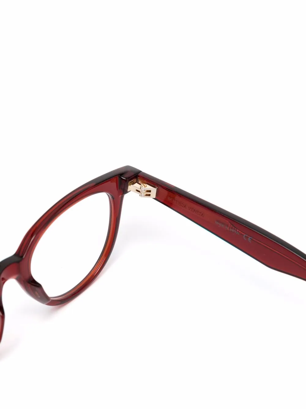 фото Bottega veneta eyewear очки в круглой оправе