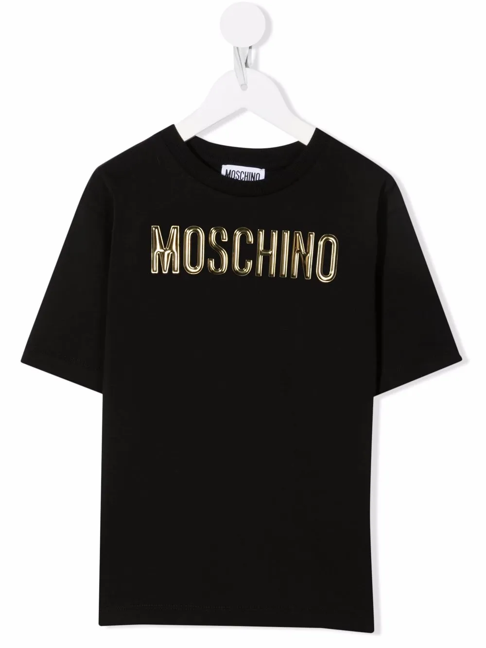 фото Moschino kids футболка с логотипом