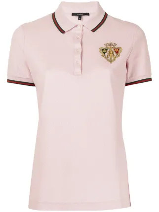 Gucci crest outlet polo