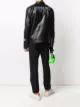 Image 2 of Iceberg logo print biker jacket