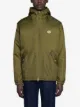 Gucci logo-patch hooded jacket