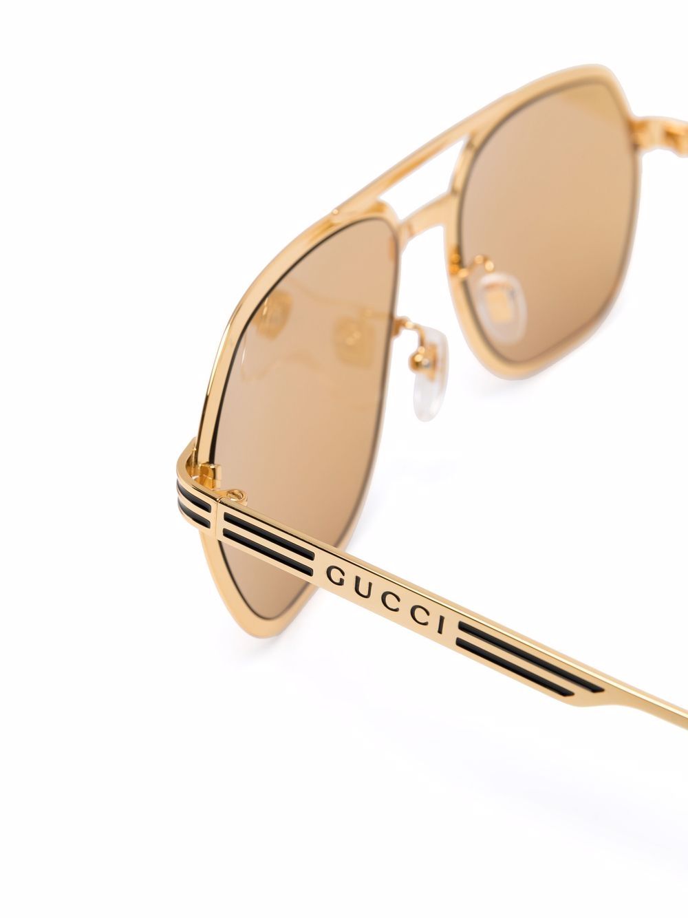 фото Gucci eyewear солнцезащитные очки-авиаторы