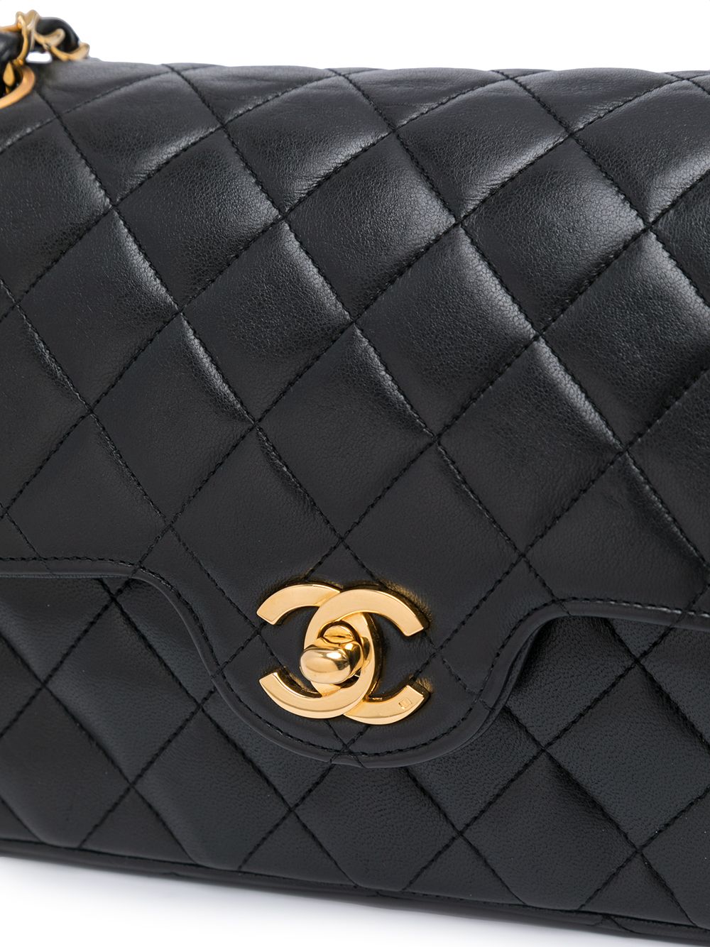 фото Chanel pre-owned сумка на плечо double flap 1985-1990-х годов