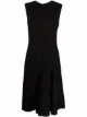 Image 1 of Joseph sleeveless flared pleat dress