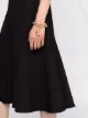 Joseph sleeveless flared pleat dress