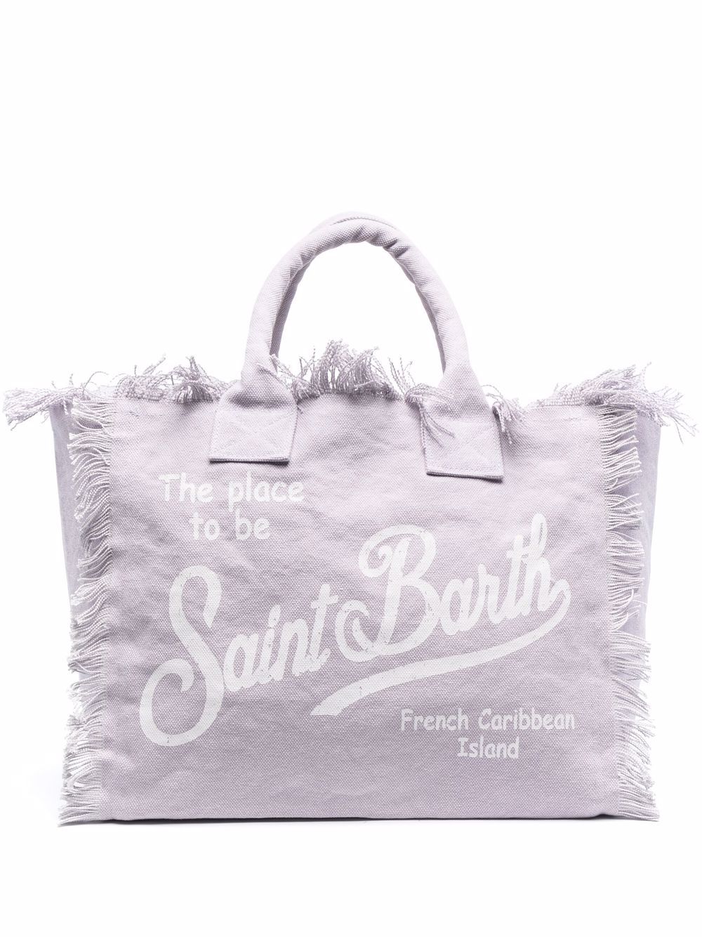 Vanity natural canvas beach bag