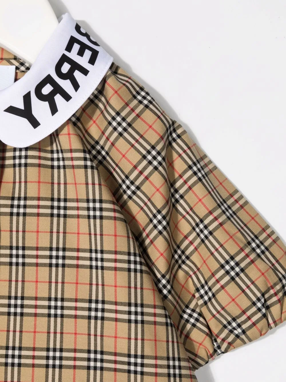 фото Burberry kids футболка в клетку vintage check
