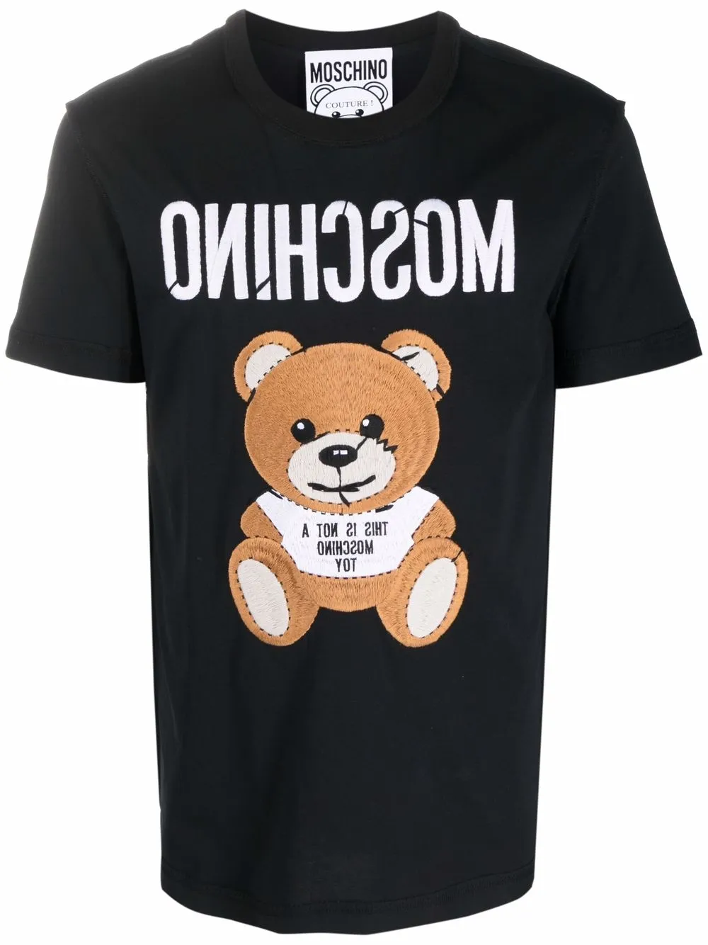 фото Moschino футболка с логотипом