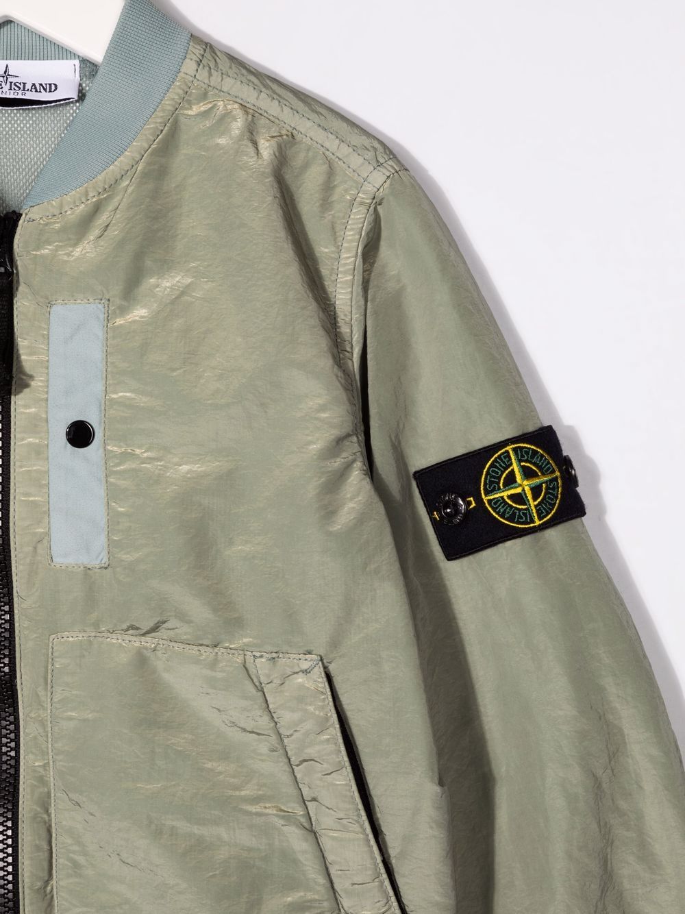 фото Stone island junior куртка-бомбер