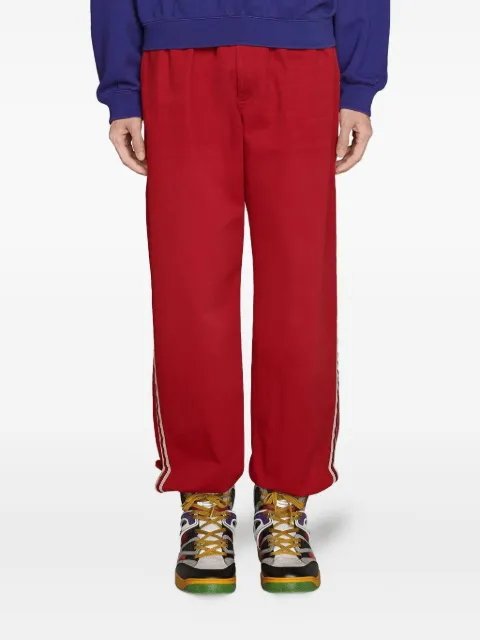 Gucci side-stripe track pants