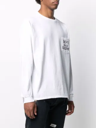 logo-print long-sleeved T-shirt展示图