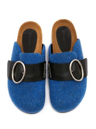 WOMEN'S FELT BUCKLE LOAFER展示图