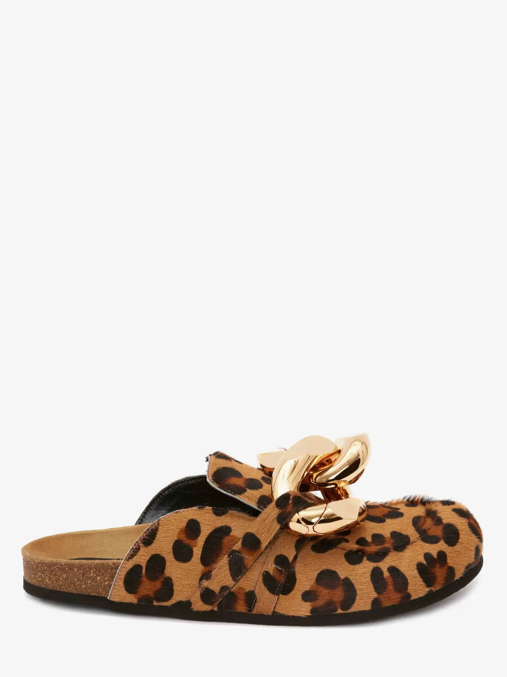 jw anderson leopard mules