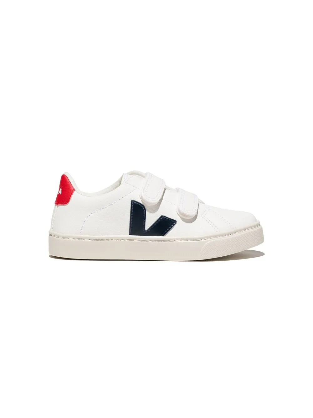 

VEJA Kids Esplar touch strap sneakers - White