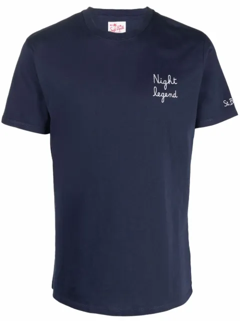 MC2 Saint Barth T-shirt con ricamo