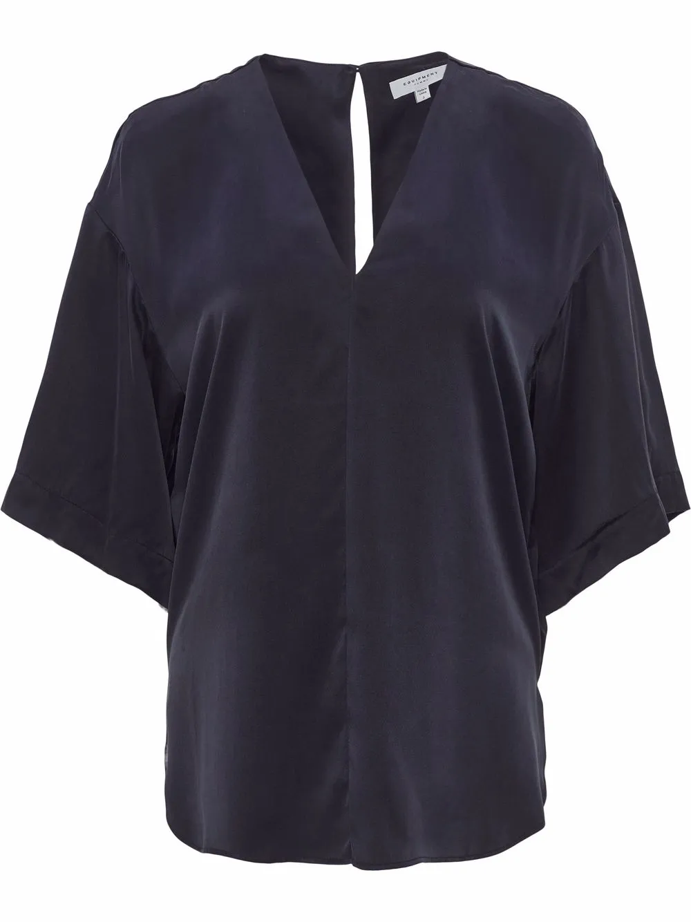 

Equipment blusa de seda Akilah - Negro