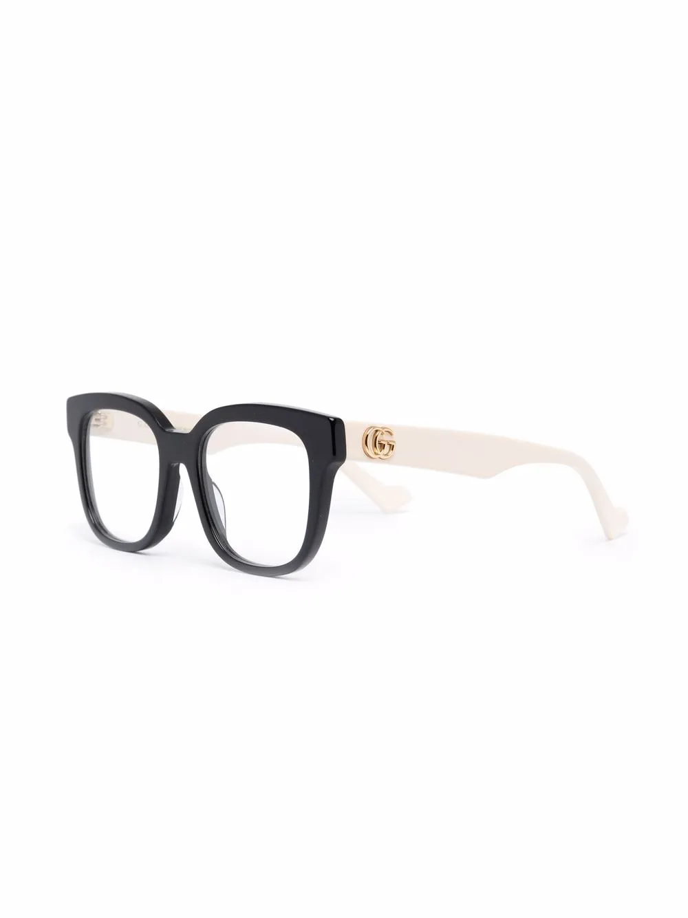 Gucci Eyewear Bril met vierkant montuur - Beige