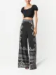 Alice+Olivia Athena wide-leg trousers