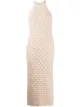 Image 1 of Alice+Olivia Lulu halterneck dress