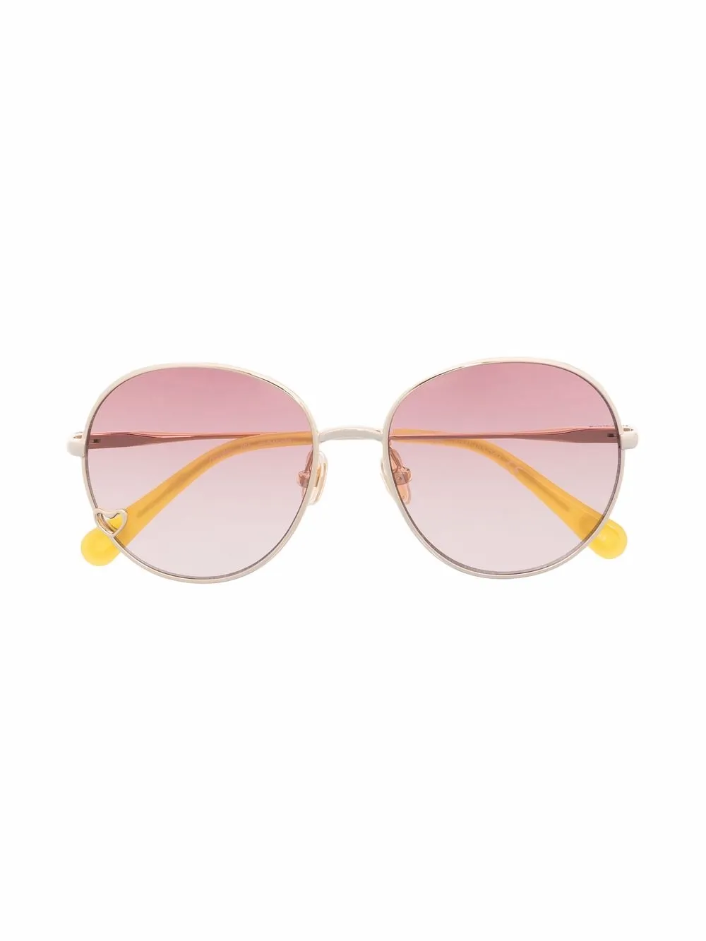 Chloé Kids солнцезащитные очки в круглой оправе