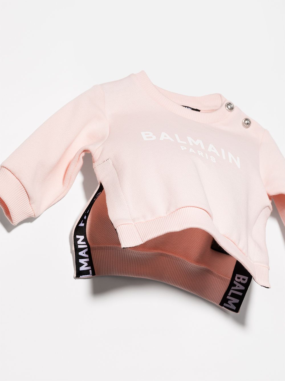 фото Balmain kids толстовка с логотипом