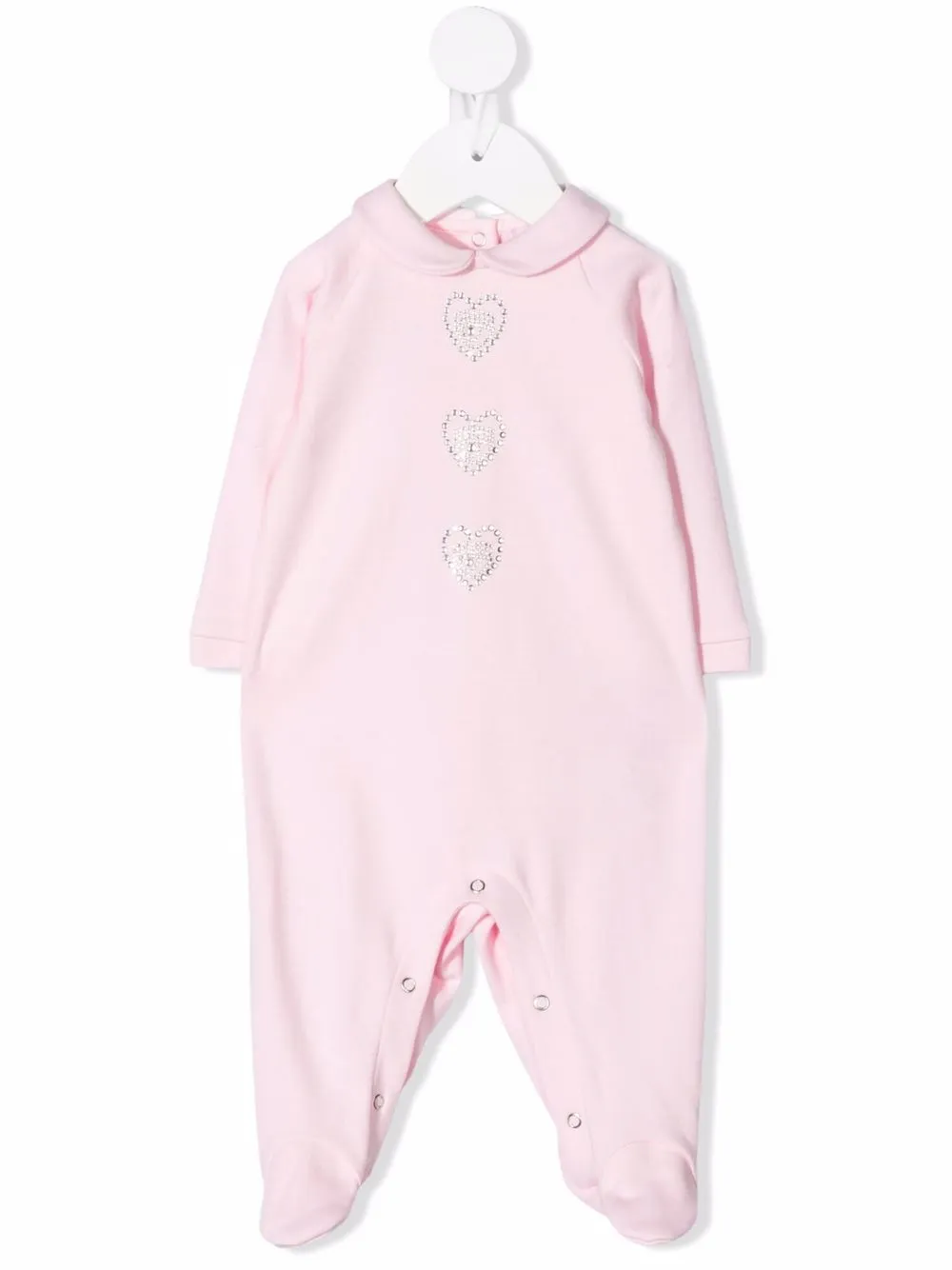 

Chiara Ferragni Kids gem-logo cotton pyjamas - Pink