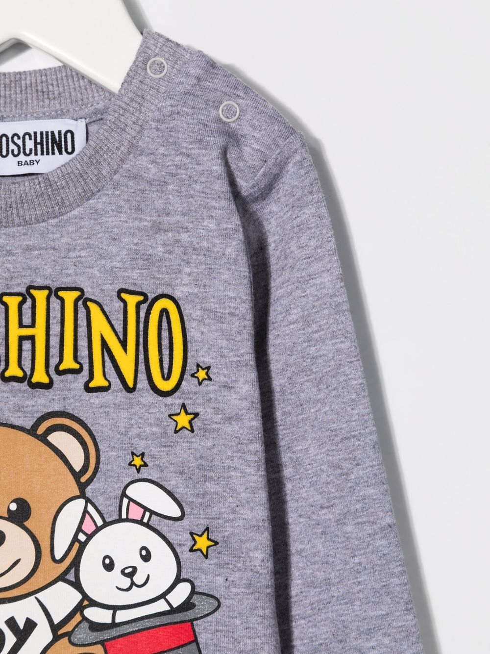 фото Moschino kids толстовка с принтом