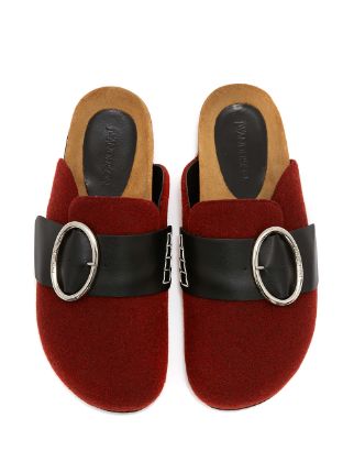 WOMEN'S FELT BUCKLE LOAFER展示图