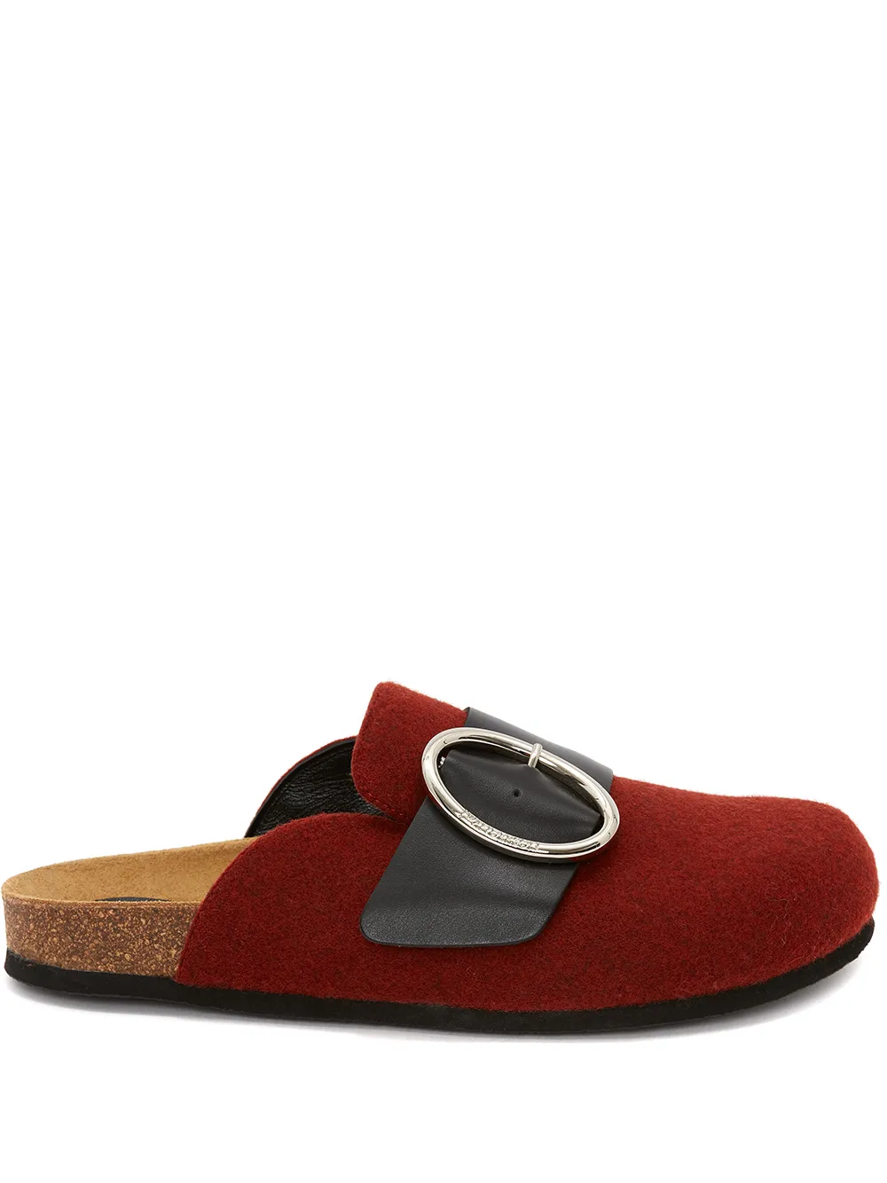 

JW Anderson mocasines con hebilla - Rojo