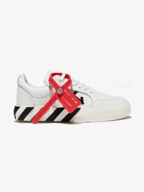 Off-White Kids Vulcanized low-top sneakers