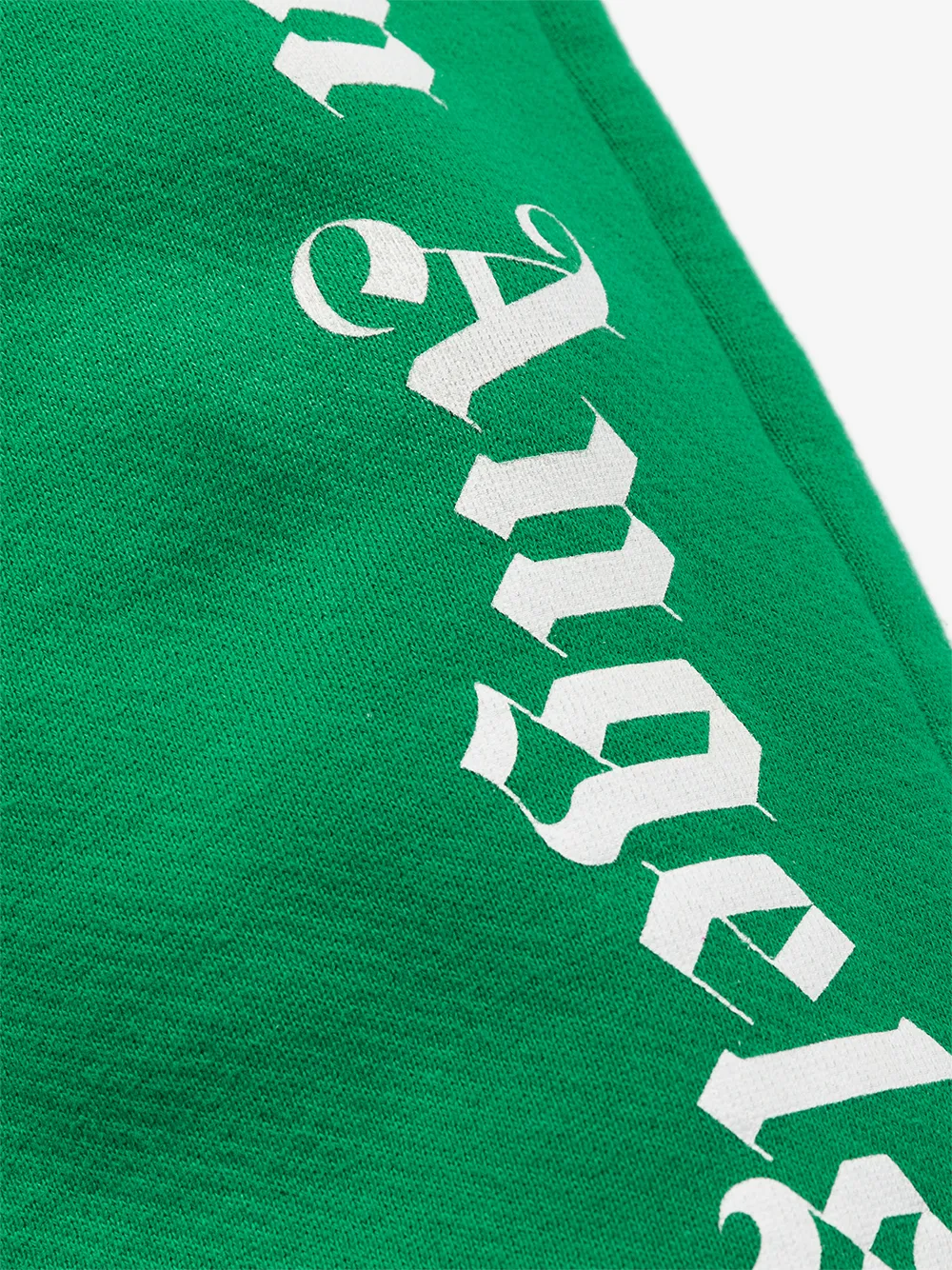  Palm Angels Kids Jogginghose Mit Logo Print   Grün 